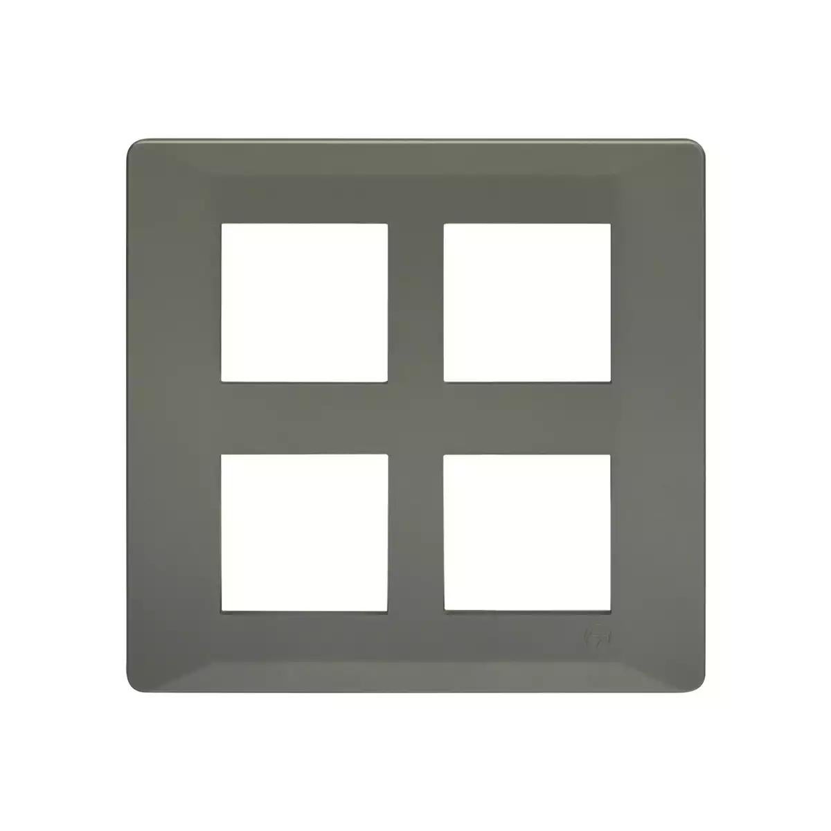 entice 8 M plate Square- Eco Grey