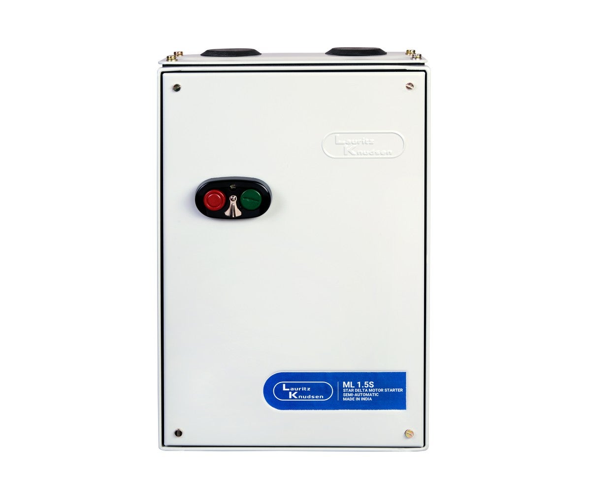 Three Phase Semi Automatic Star Delta Starter,ML1.5 SASD,25HP (SS91856POEO)