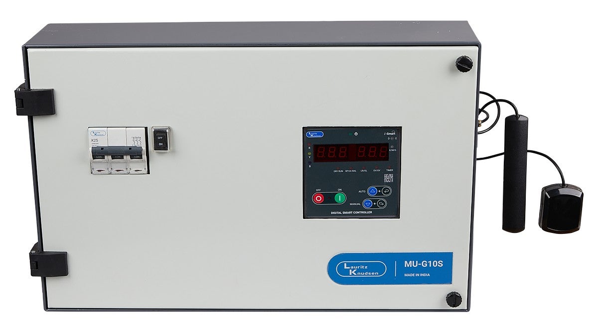 Lauritz Knudsen SMART Direct On-line Three phase Submersible Pump Controller - MU-G10HS, 10HP, 415V, East, 20-42A