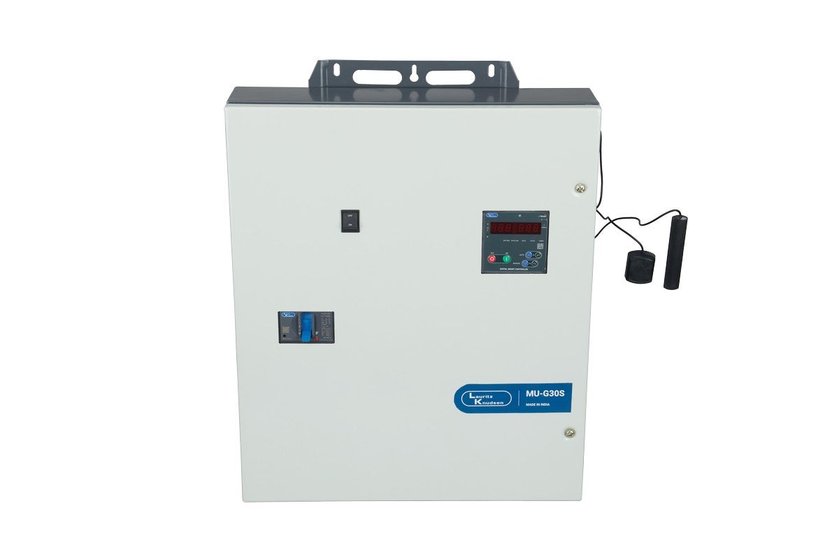 Lauritz Knudsen SMART Fully Automatic Star Delta Three phase Submersible Pump Controller - MU-G30S, 30HP, 380V, East, 20-50A