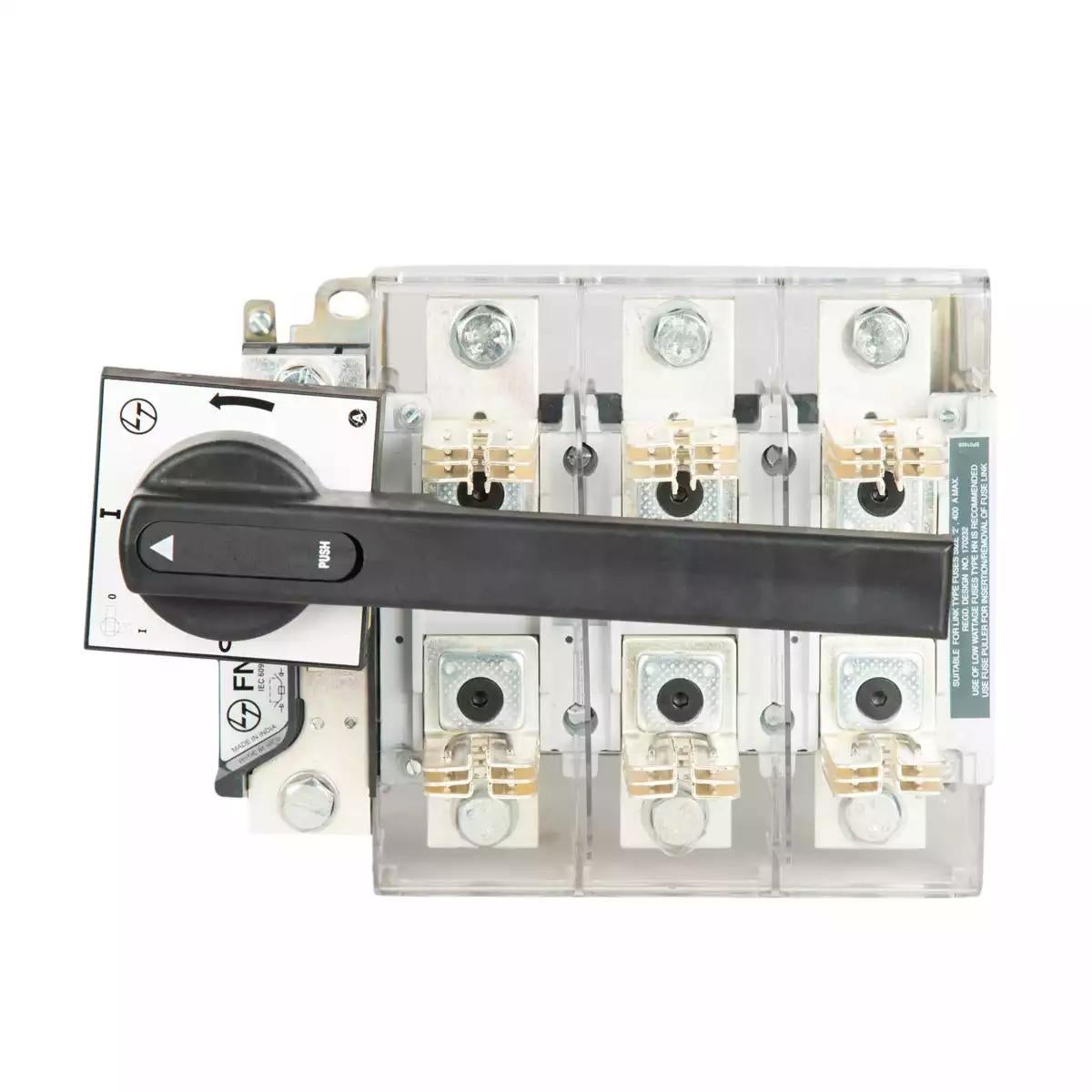 FN SDF 400A TPN 415V AC Open Execution DIN Type Fuse 50/60 Hz