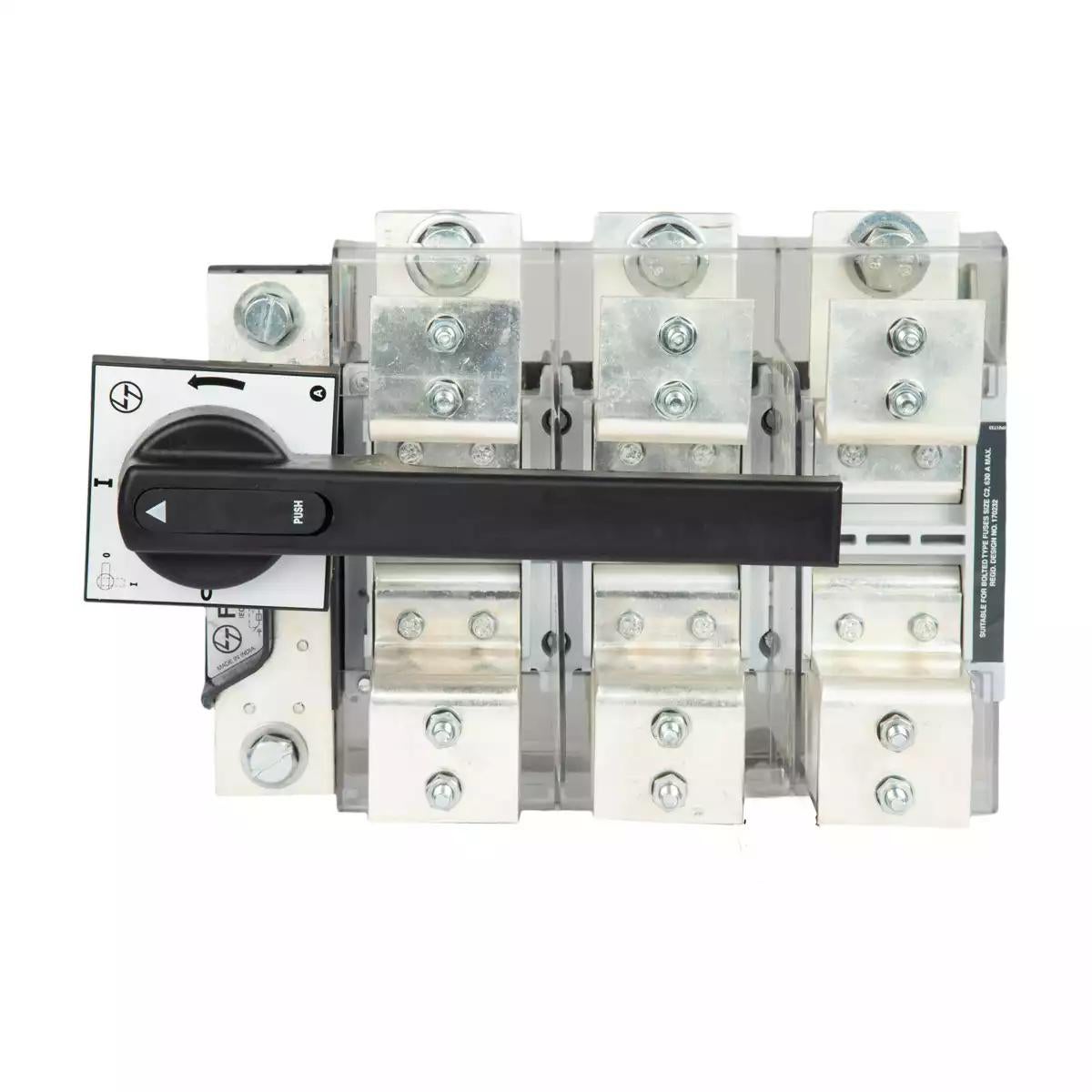FN SDF 630A TPN 415V AC Open Execution Bolted Type Fuse 50/60 Hz