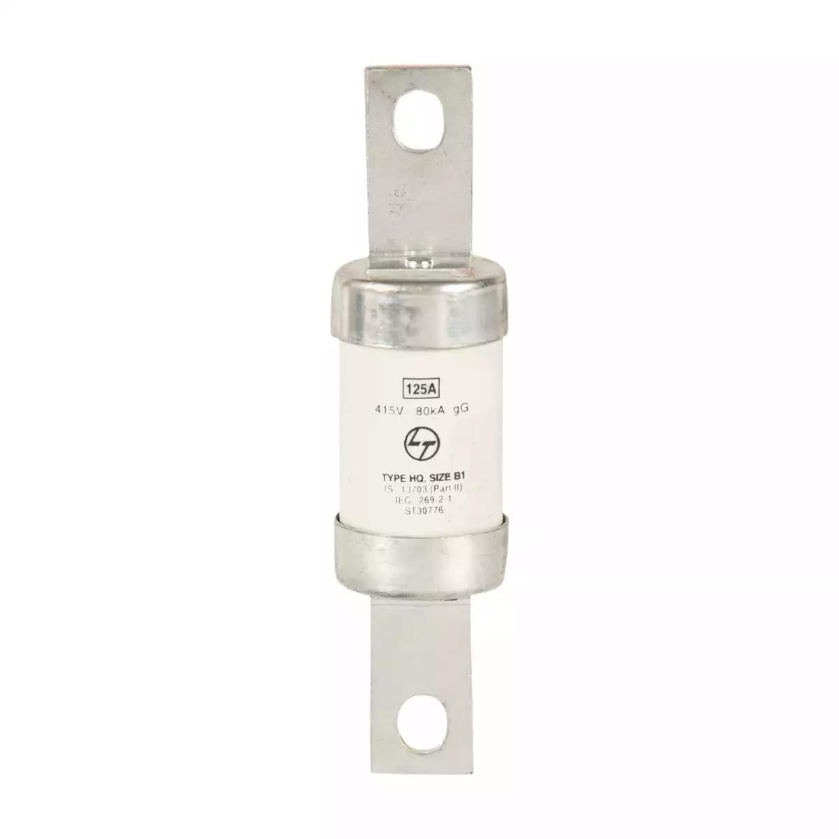 HQ Bolted HRC fuse 125A 415V AC Size B1