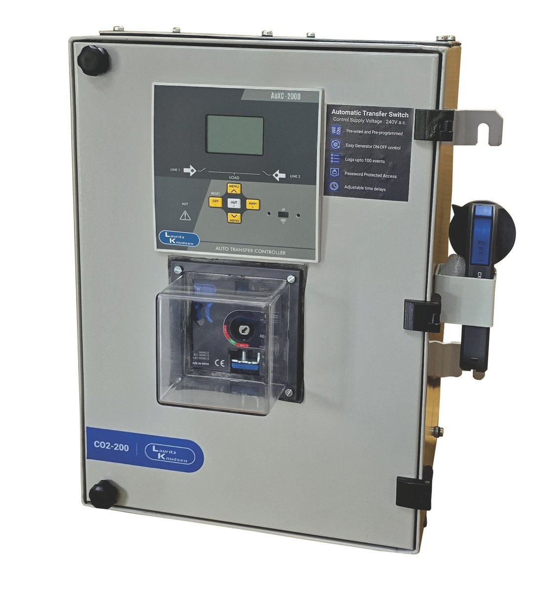 C-Line Enclosed Automatic Transfer Switch Fr4 630A 4P 415V AC