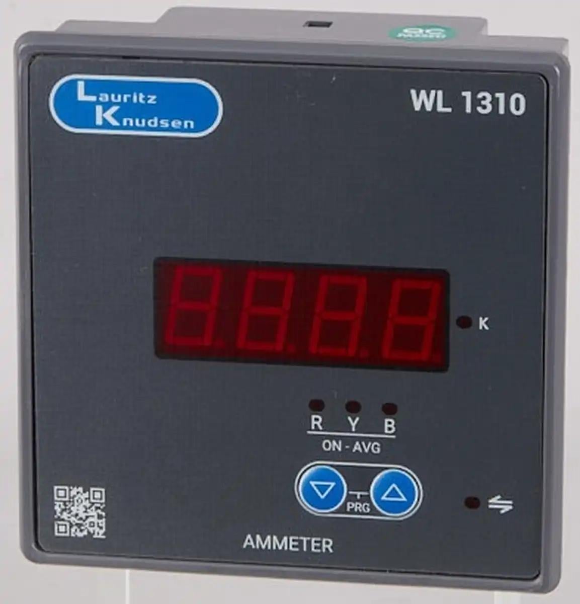 Lauritz Knudsen Digital 3 Phase Ammeter Cl 1      
