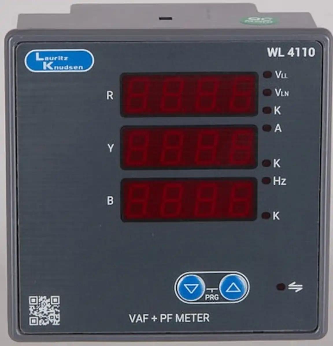 Lauritz Knudsen VAF + PF Digital Meter, Cl 1    