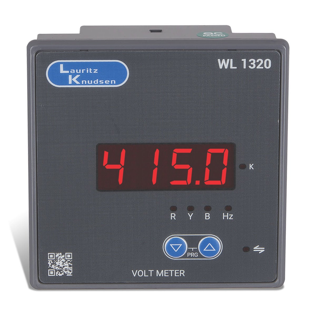 Digital  3 Phase Voltmeter Cl 1      