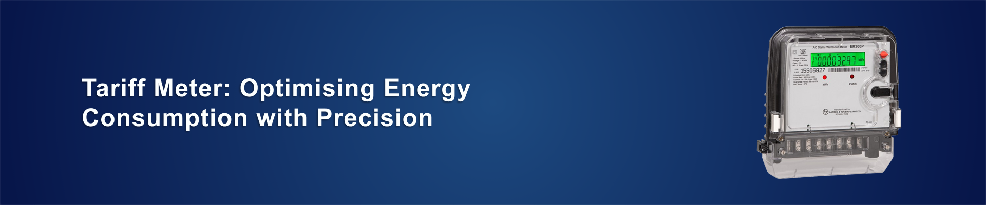 Tariff Meter: Optimising Energy Consumption with Precision
