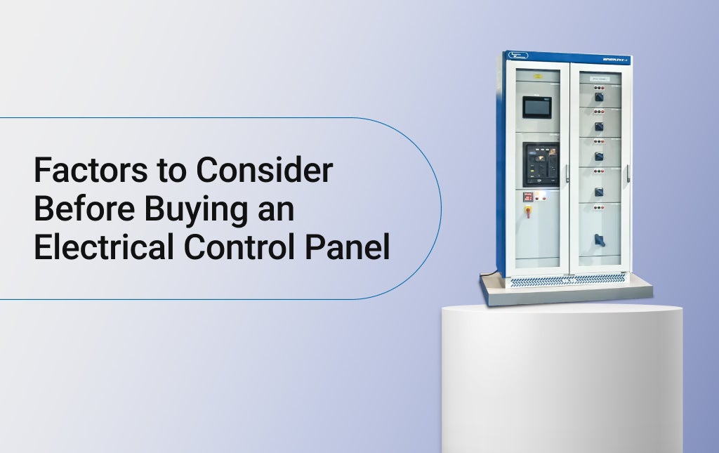  Factors to Consider Before Buying an Electrical Control Panel