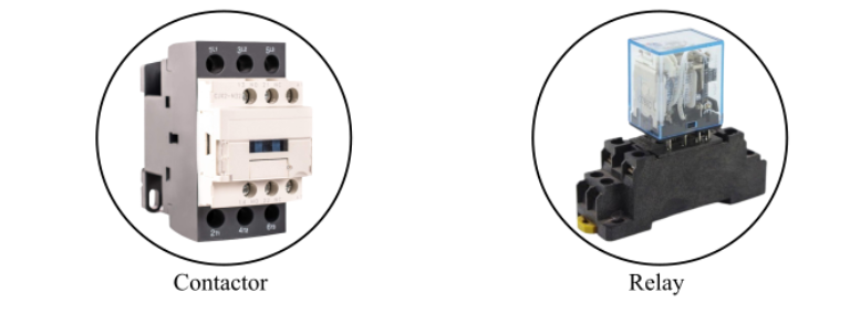 Contactor vs Relay