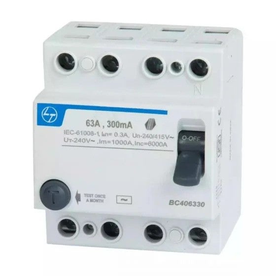 Residual Current Circuit Breaker (RCCB)