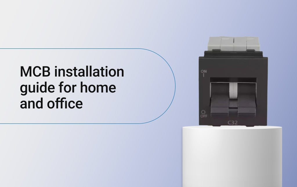 MCB installation guide for home and office