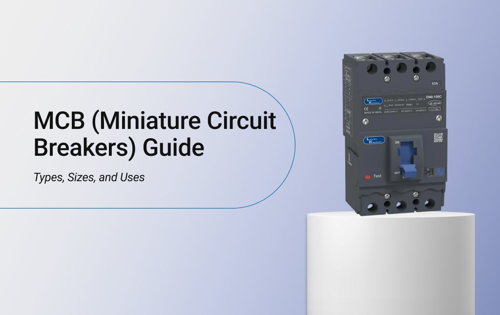 MCB (Miniature Circuit Breakers) Guide - Types, Sizes, and Uses