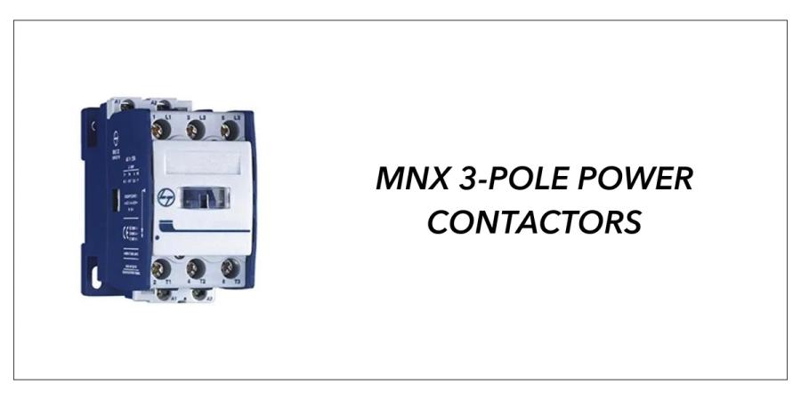 MNX 3- Pole Power Contactors