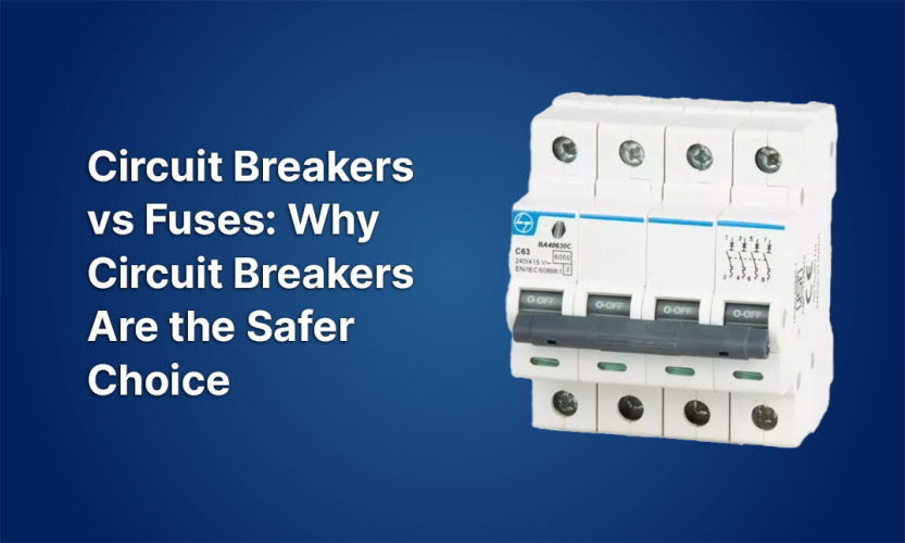 Circuit Breakers vs Fuses: Why Circuit Breakers Are the Safer Choice