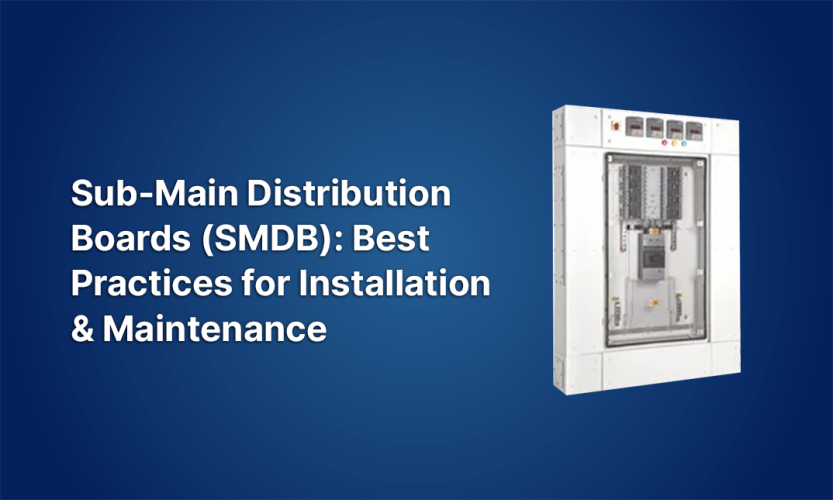 Sub-Main Distribution Boards (SMDB): Best Practices for Installation & Maintenance