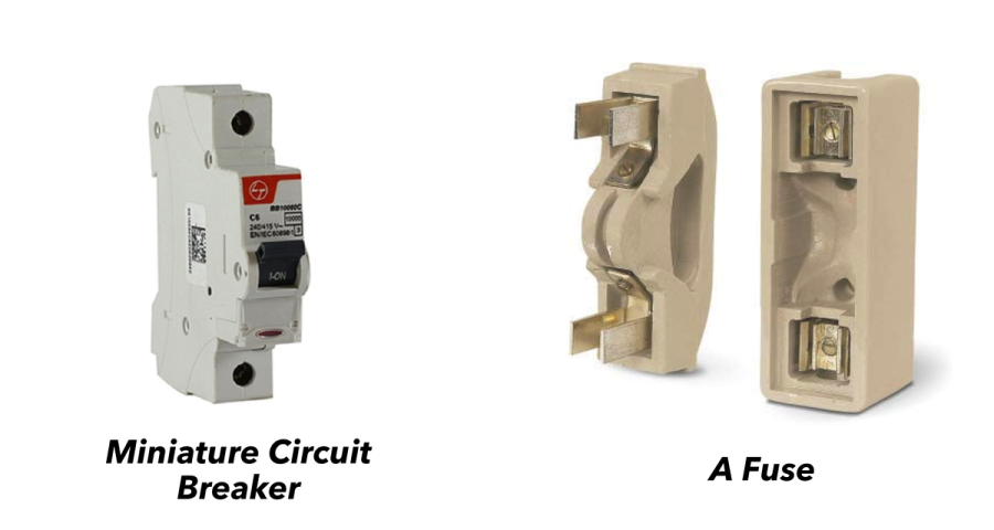 difference between MCB and Fuse