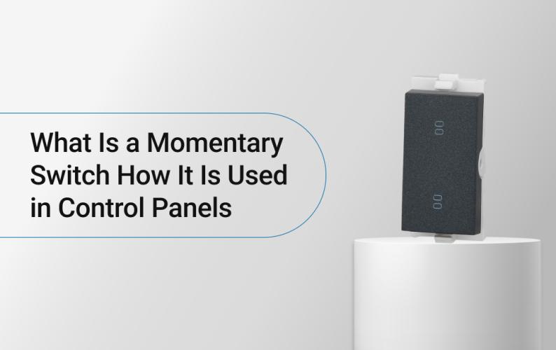 What Is a Momentary Switch? How It Is Used in Control Panels