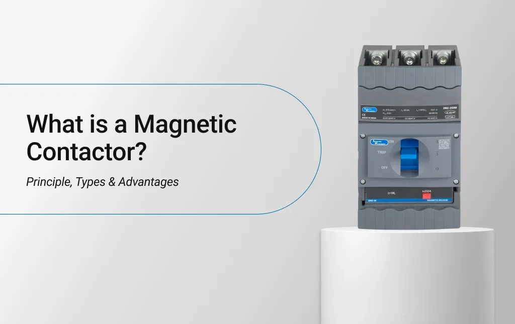 What is a Magnetic Contactor? Principle, Types & Advantages